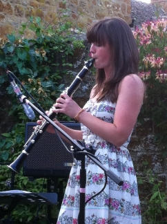 Charlie Fothergill, our guest clarinet player