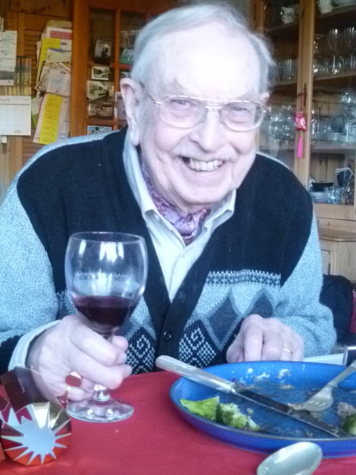Ron Mortlock (28 June 1927 – 2 September 2015). All the best, Dad!