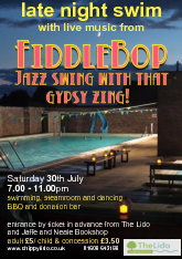 FiddleBop at Chippy Lido, 30 July 2016