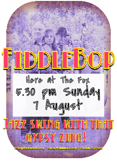 FiddleBop at The Fox Inn, 7 August 2016
