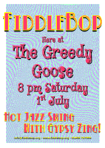 FiddleBop at The Greedy Goose, 1 July 2017
