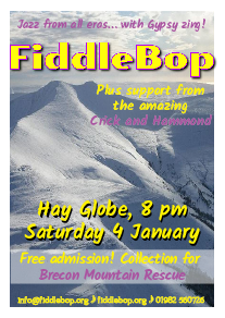 FiddleBop at The Globe At Hay, 4 January 2020