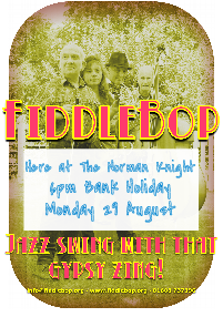 FiddleBop at The Norman Knight, 29 August 2016