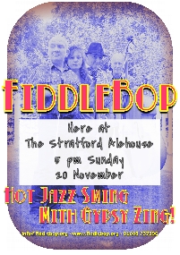 FiddleBop at The Stratford Alehouse, 20 November 2016