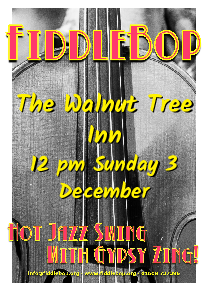 FiddleBop at The Walnut Tree Inn, Blisworth, 3 December 2017