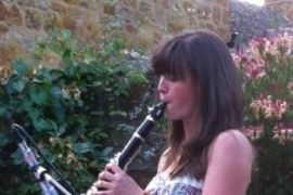 Charlie Fothergill, guest clarinet player for FiddleBop