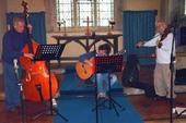 A chilly recording session, way back in 2006, in St Andrew's church, Great Rollright, Oxfordshire
