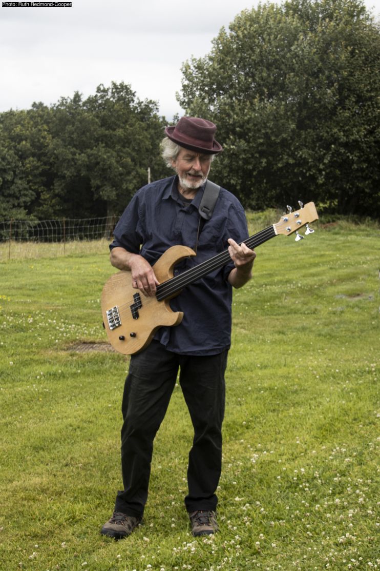 Graeme Lamble, FiddleBop's bassist extraordinaire. Photo: Ruth Redmond-Cooper