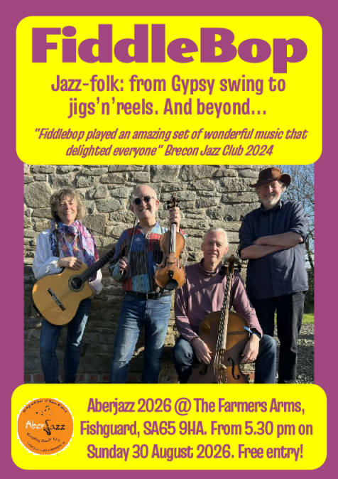 FiddleBopp at Aberjazz on 30 August 2026