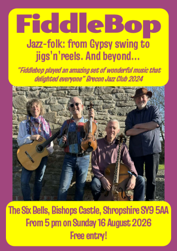 FiddleBop at The Six Bells, Bishop's Castle