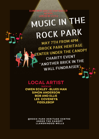 Music in The Rock Park 2022 poster