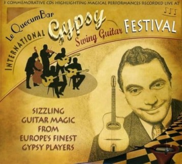 A poster for an event at the former Gypsy Jazz venue 'Le Quecumbar', in London