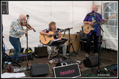 FiddleBop (without Paul, sadly) at Talgarth Festival, 24 August 2024