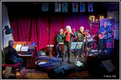 FiddleBop and Friends at Brecon Jazz Club, 9 December 2025. Photo: <a href="https://www.facebook.com/BreconAreaLiveMusicPhotos" target="_blank" rel="noopener">Barry Hill</a>