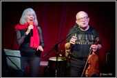 FiddleBop and Friends at Brecon Jazz Club, 9 December 2025. Photo: <a href="https://www.facebook.com/BreconAreaLiveMusicPhotos" target="_blank" rel="noopener">Barry Hill</a>