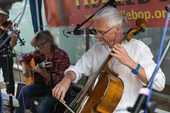 FiddleBop play for "Sip, Shop & Celebrate" at Drapers Lane Deli, Leominster, 21 August 2026. Photo: <a href="https://www.kpbphotography.co.uk" target="_blank" rel="noopener">Kai</a>