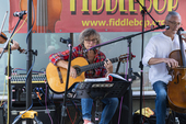 FiddleBop play for "Sip, Shop & Celebrate" at Drapers Lane Deli, Leominster, 21 August 2026. Photo: <a href="https://www.kpbphotography.co.uk" target="_blank" rel="noopener">Kai</a>
