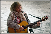 And still more passion from Jo! FiddleBop at the Foundry, Brecon, on 20 March 2024. Photo: <a href='https://www.facebook.com/BreconAreaLiveMusicPhotos' target='_blank' rel='noopener'>Barry Hill</a>