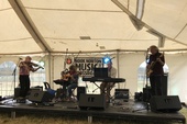 FiddleBop at Music at the Crossroads festival, Hook Norton, Oxfordshire, on 3 July 2022. Photo: Mark Powell