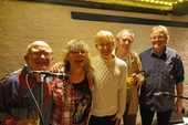 With friend Sarah from Hook Norton, after FiddleBop played at the Foundry on 23 April 2025