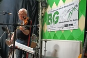 Dave not looking his best during the FiddleBop session at BGFM.wales, 12 January 2026