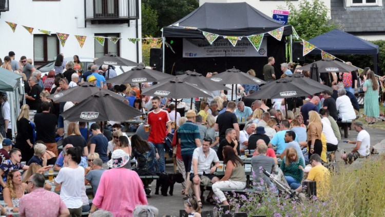A view of Caerleon Festival