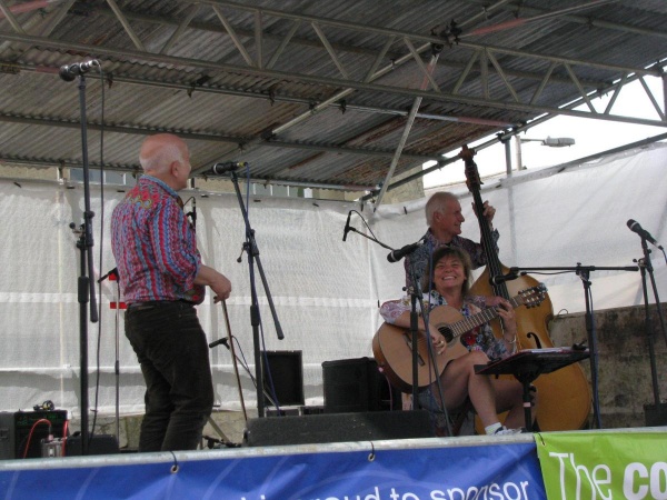 FiddleBop at Chipping Norton Town Festival, back in 2016