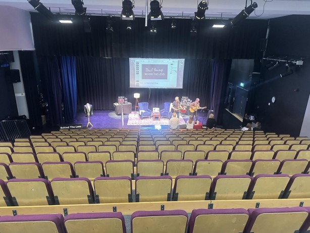 Inside the Edge Arts Centre, Much Wenlock