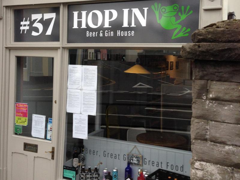 Hop In Beer & Gin House, Brecon