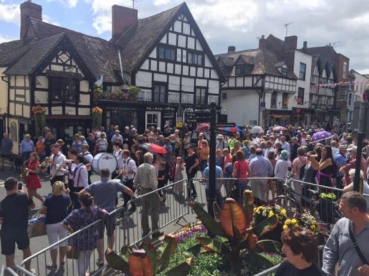 Crowd at Upton Jazz Festival